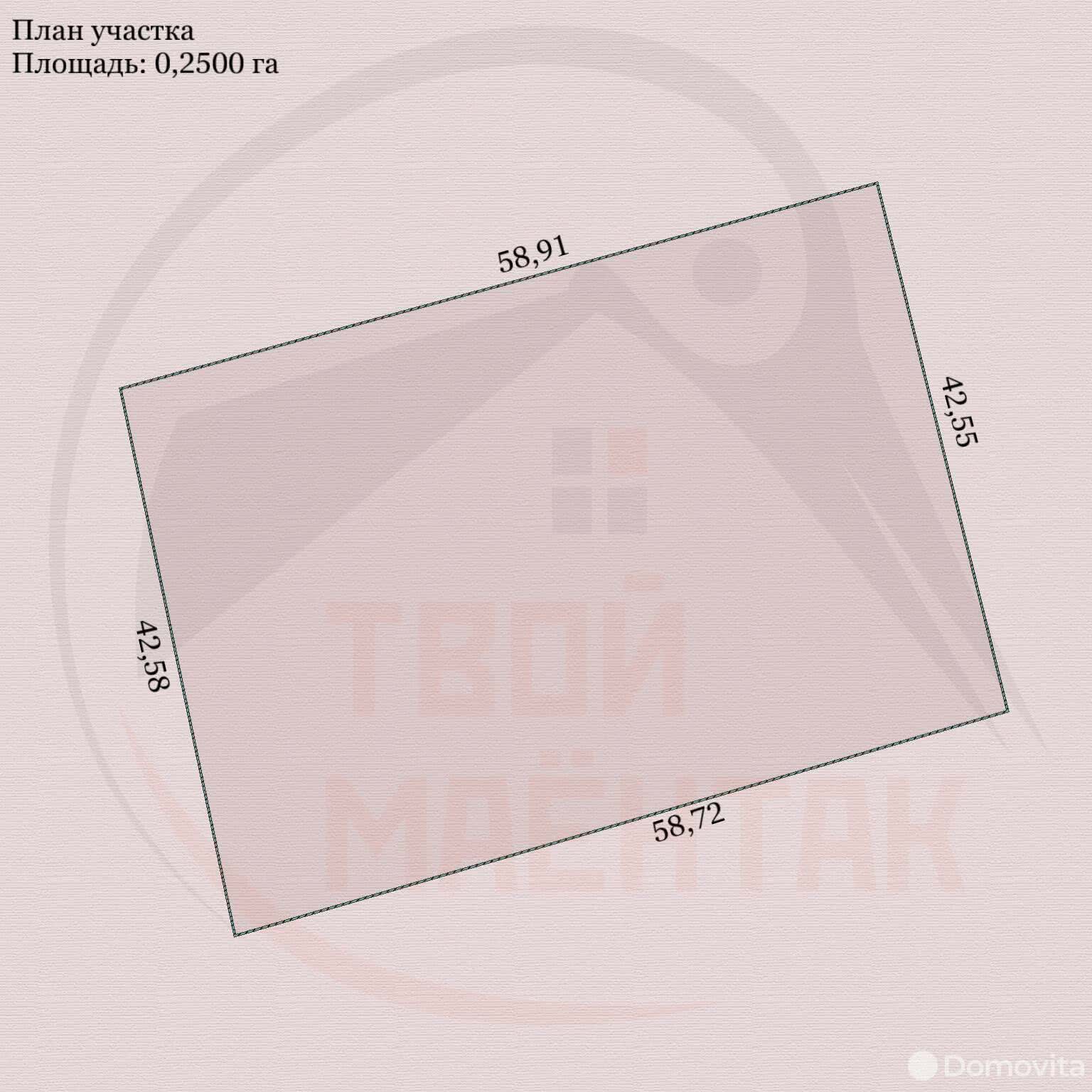 участок, Литвинково, , стоимость продажи 41 250 р.