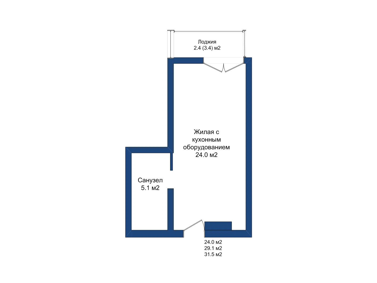 Снять 1-комнатную квартиру в Минске, ул. Братская, д. 8, 520USD, код 149649 - фото 18