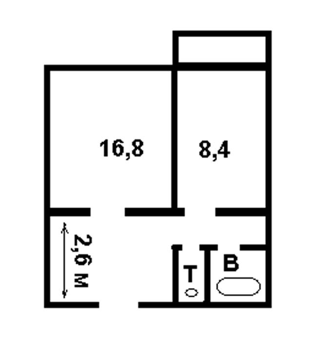 квартира, Пинск, пр-т Жолтовского, д. 31, стоимость продажи 77 755 р.