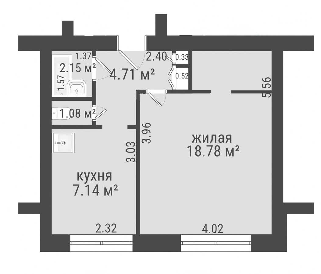 Цена продажи квартиры, Бобруйск, ул. Комсомольская, д. 134