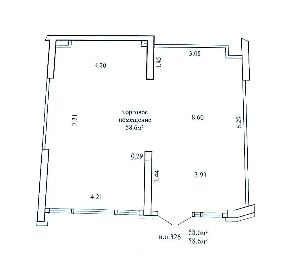 Аренда торговой точки на ул. Брилевская, д. 29 в Минске, 996EUR, код 968325 - фото 24