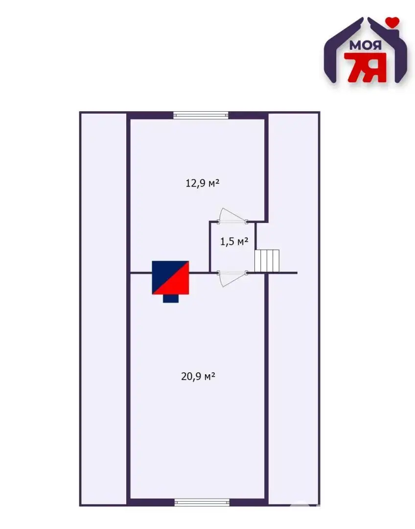 Купить 3-этажную дачу в РАМОНАК-МАЗ Минская область, 42500USD, код 182179 - фото 29