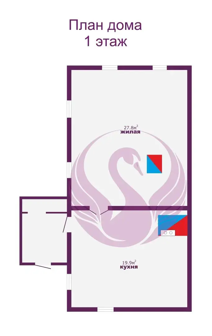 дом, Новая Метча, ул. Совхозная, д. 31, стоимость продажи 44 831 р.