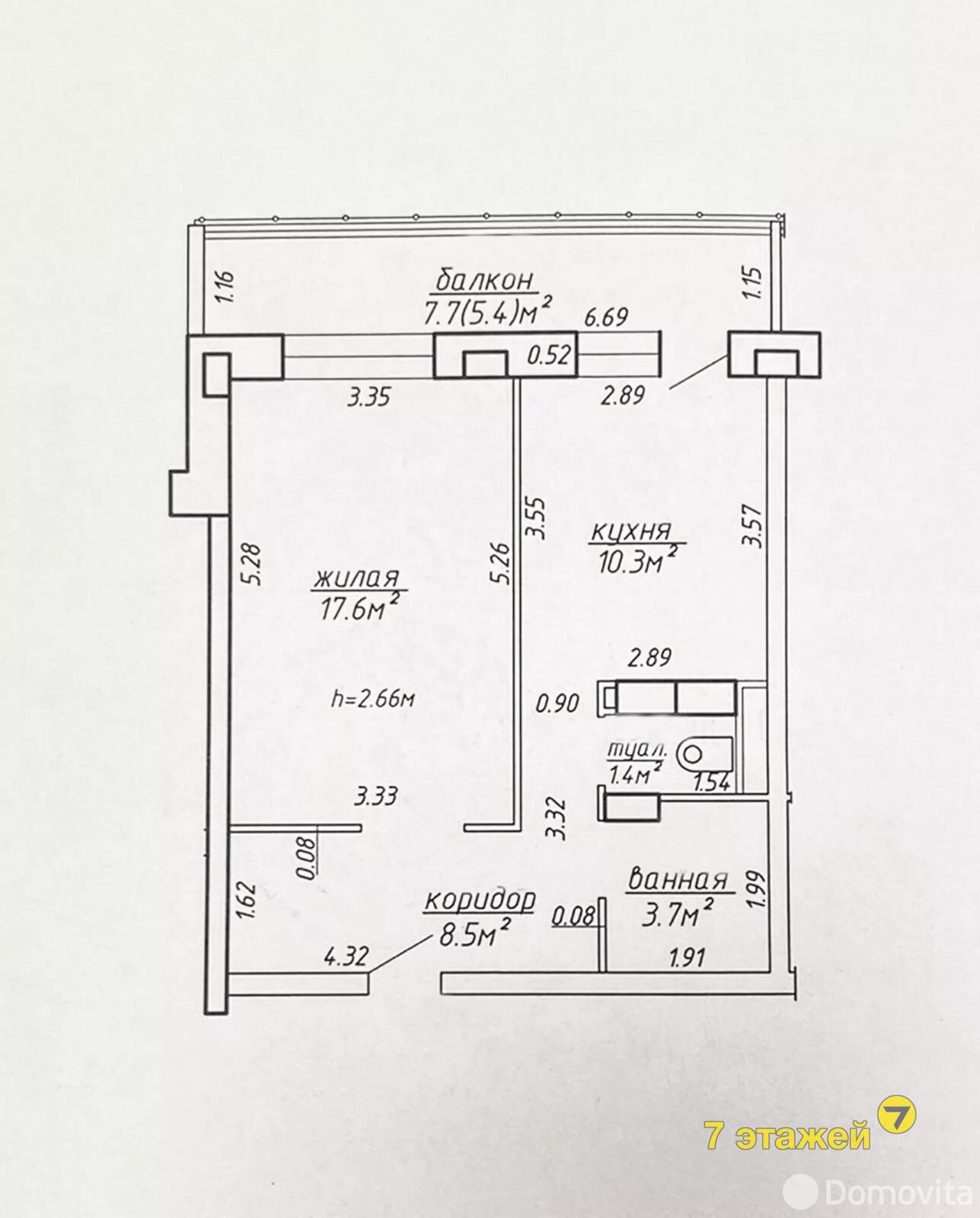 квартира, Минск, пр-т Победителей, д. 117, стоимость продажи 331 895 р.