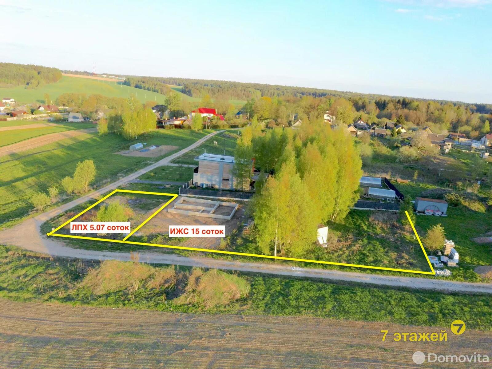 Купить земельный участок, 20.07 соток, Ляховщина, Минская область, 77000USD, код 568328 - фото 3