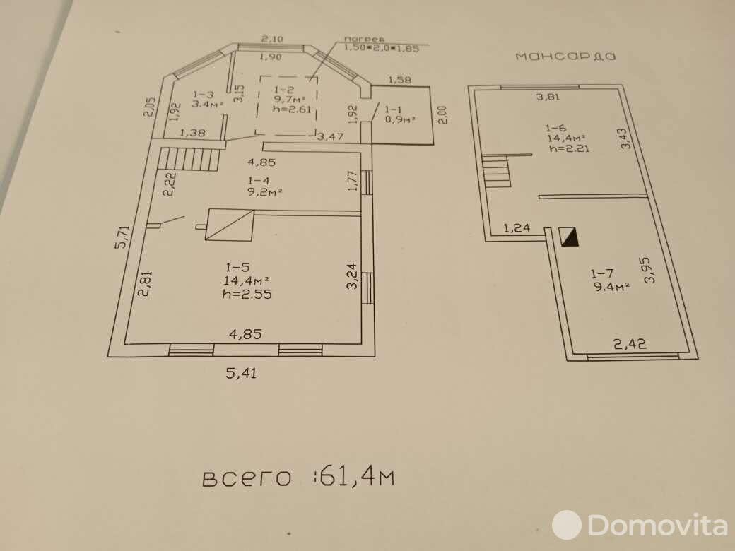 Продажа 2-этажной дачи в Глушец Гомельская область, 33000BYN, код 178380 - фото 5