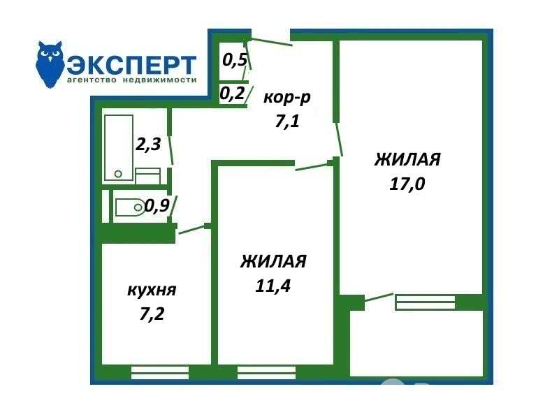 Продажа 2-комнатной квартиры в Минске, пр-т Независимости, д. 182, 81500 USD, код: 997611 - фото 5