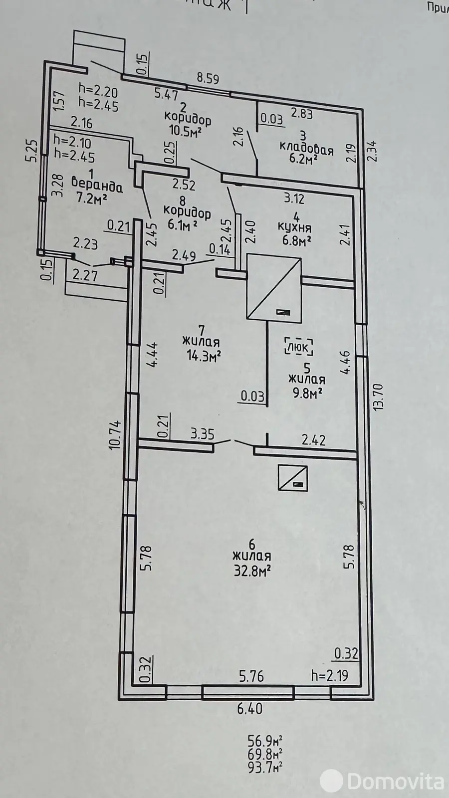 дача, Калиновка 2, ул. Советская, стоимость продажи 38 490 р.
