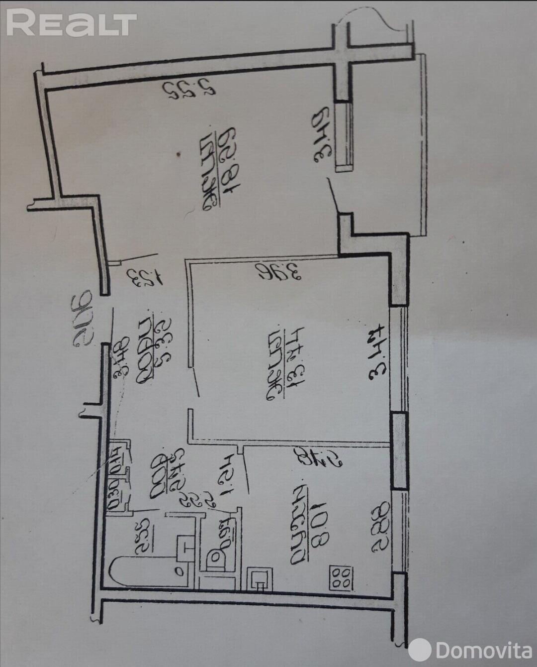 квартира, Могилев, пр-т Шмидта, д. 90, стоимость продажи 124 466 р.