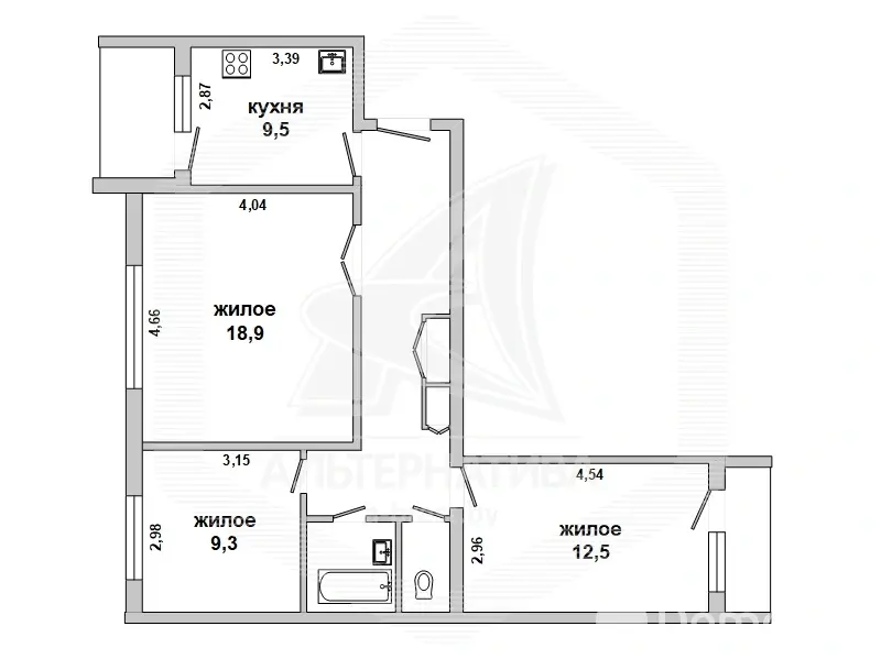 Купить комнату в Бресте, ул. Скрипникова, цена 11000 USD, код 5492 - фото 5