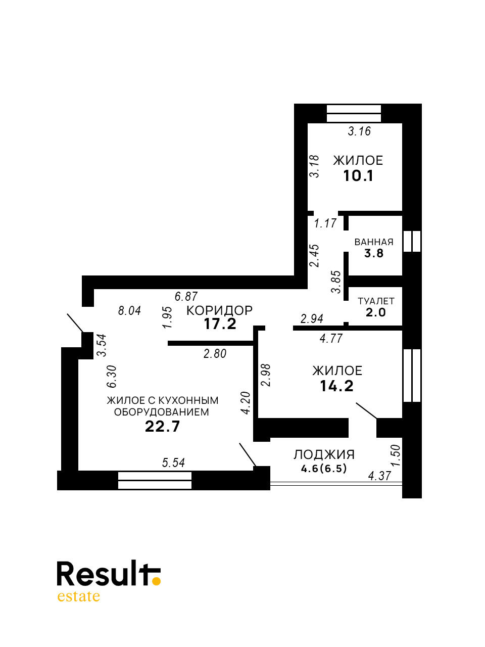 Продажа 3-комнатной квартиры в Бресте, ул. Гоголя, д. 91, 105060 USD, код: 1082067 - фото 2