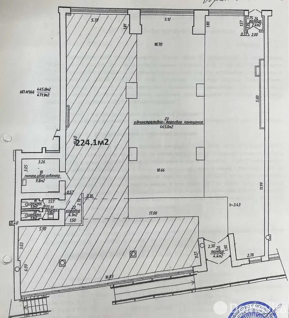 торговый объект, Минск, ул. Веры Хоружей, д. 19