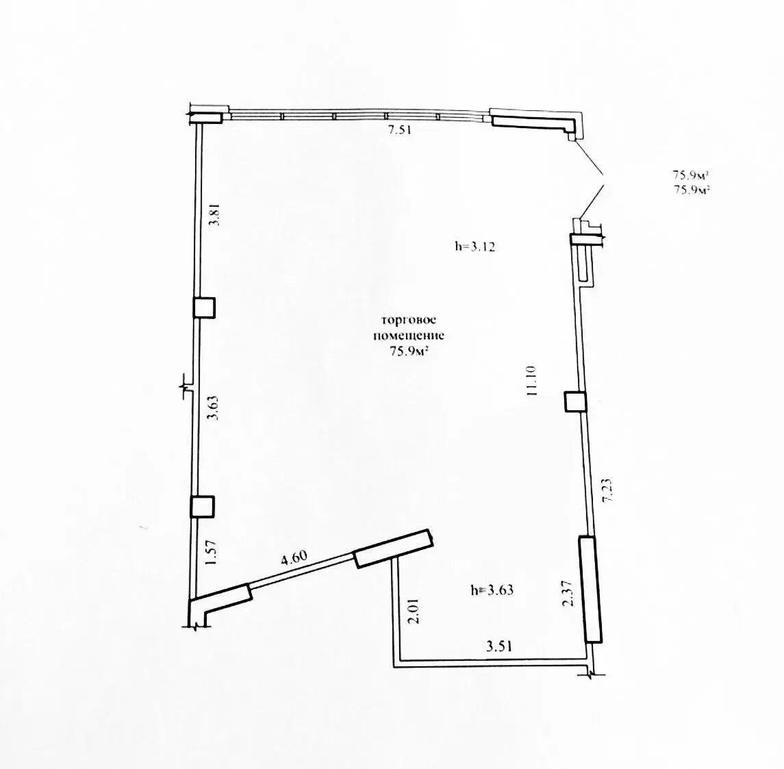 торговый объект, Минск, ул. Жореса Алфёрова, д. 12