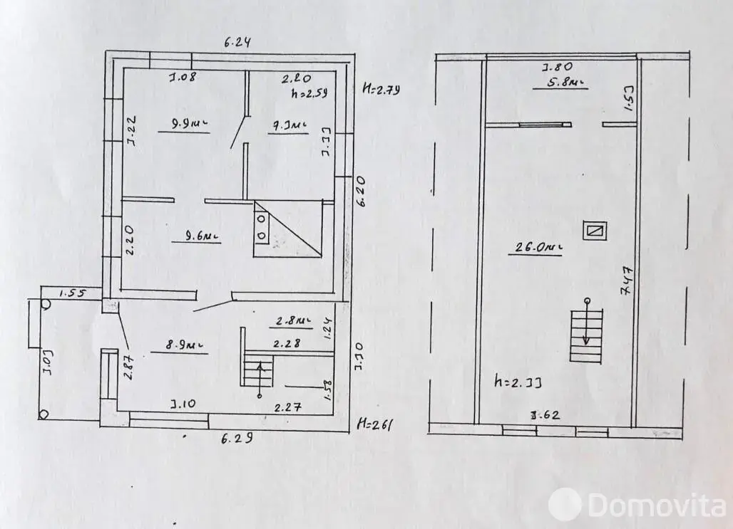 Продажа 2-этажной дачи в Спадчина-88 Минская область, 21000USD, код 183768 - фото 1