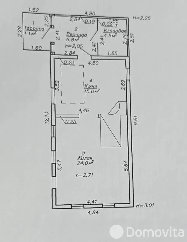 дом, Луговая Вирня, ул. Лесная 