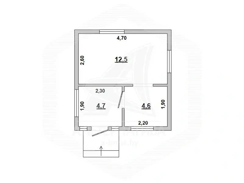 Продажа 1-этажной дачи в Южное-ГАП №5 Брестская область, 27000USD, код 161940 - фото 18
