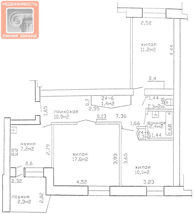 Стоимость продажи квартиры, Житковичи, ул. Социалистическая, д. 28