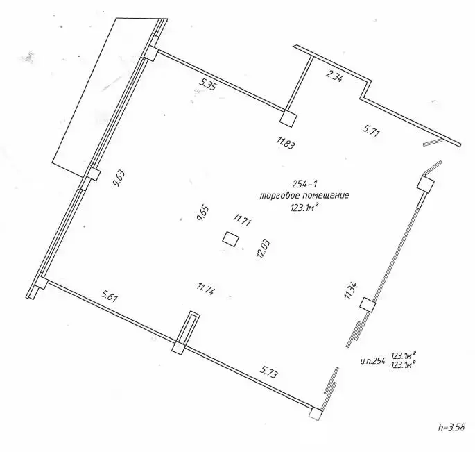 Цена аренды торгового объекта, Минск, ул. Петра Мстиславца, д. 10