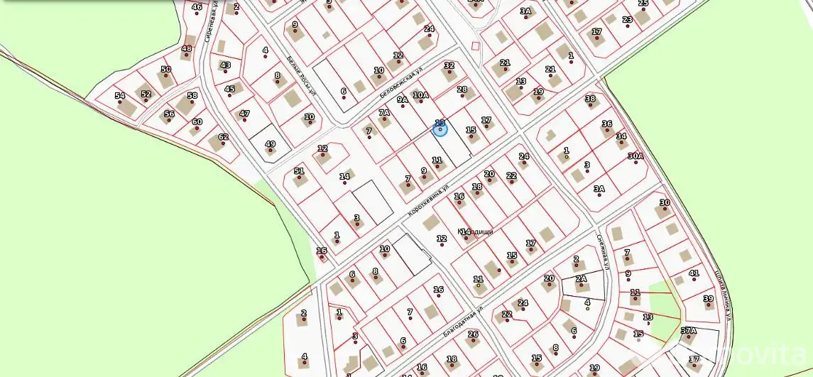 участок, Колодищи, ул. Короткевича, д. 13 