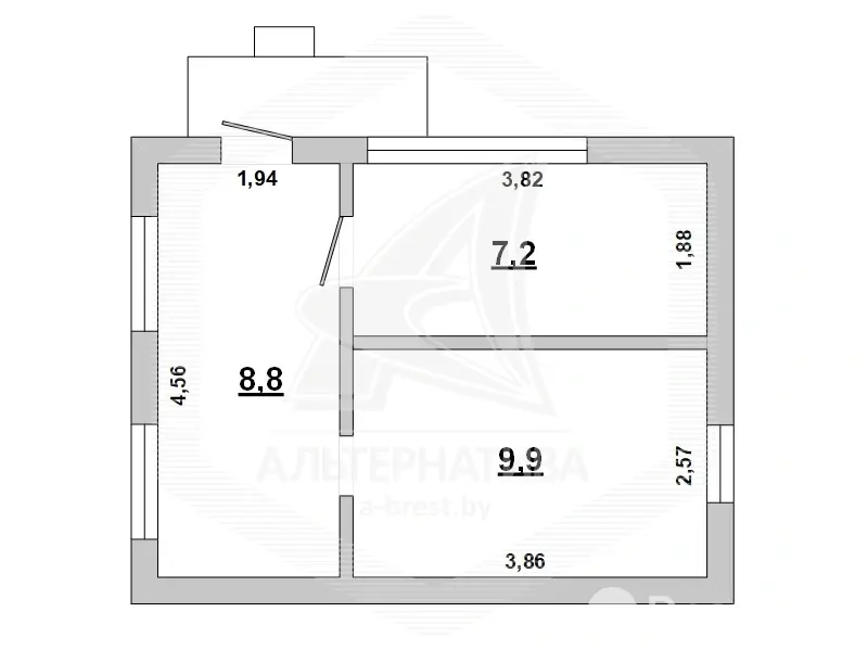 Продажа 1-этажной дачи в Машиностроитель Брестская область, 35000USD, код 183956 - фото 23