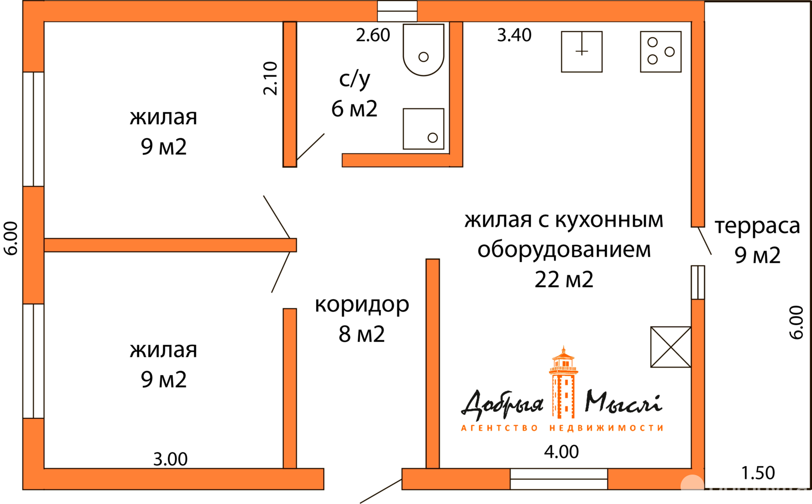 Продажа 1-этажной дачи в НАДЕЖДА-ИНВ Минская область, 55000USD, код 184930 - фото 21