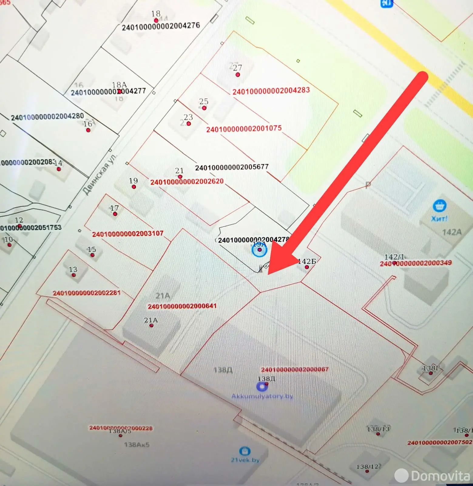 дом, Витебск, ул. Двинская в Железнодорожном районе