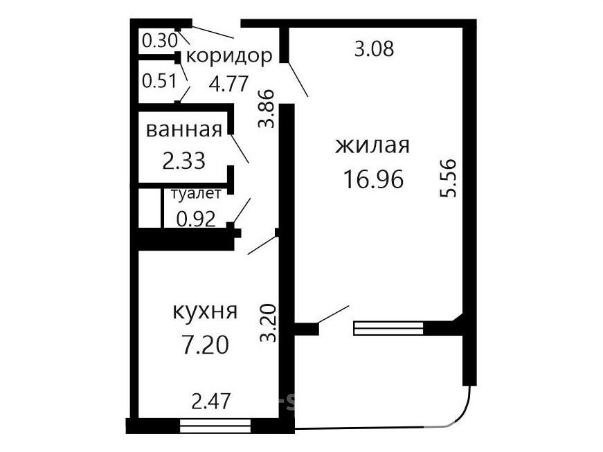 Продажа 1-комнатной квартиры в Минске, ул. Герасименко, д. 45, 53900 USD, код: 1097420 - фото 2