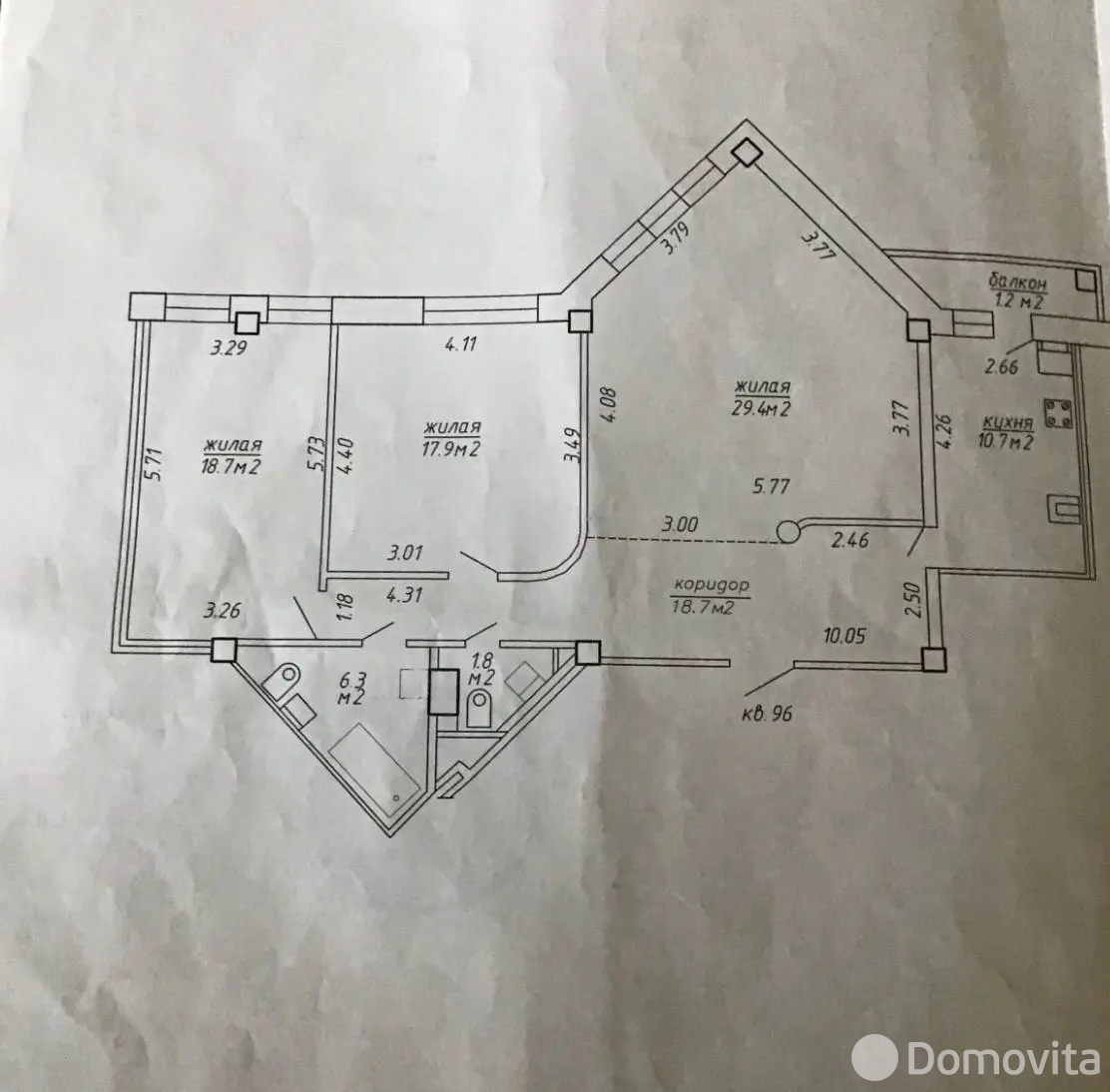 Цена аренды квартиры, Минск, пр-т Победителей, д. 57