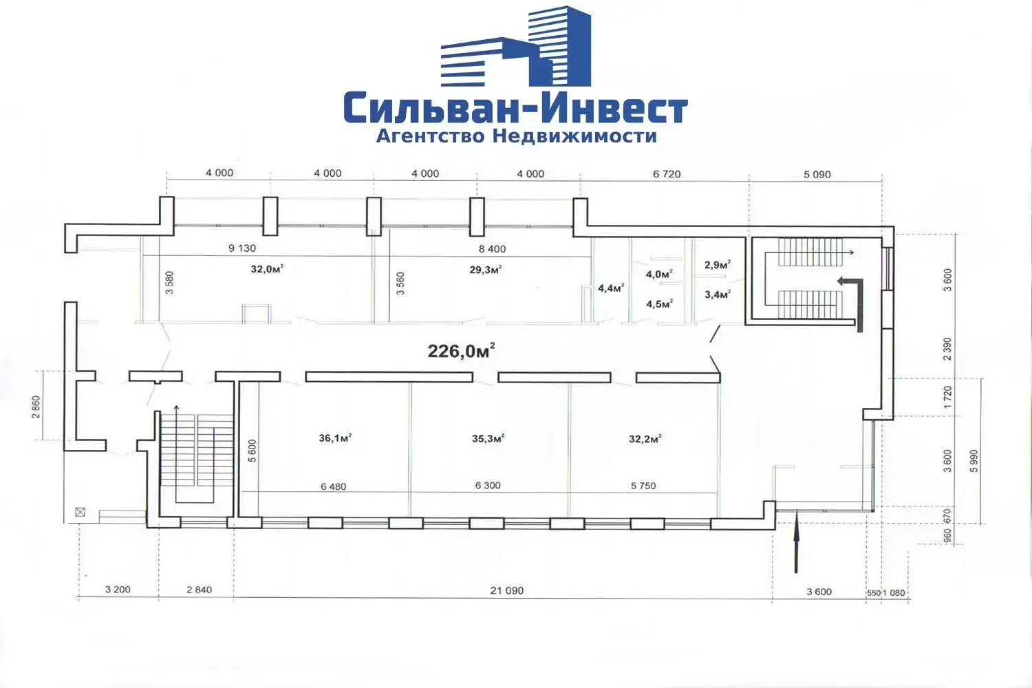 Аренда торгового помещения на ул. Замковая, д. 27 в Минске, 3385EUR, код 965412 - фото 32