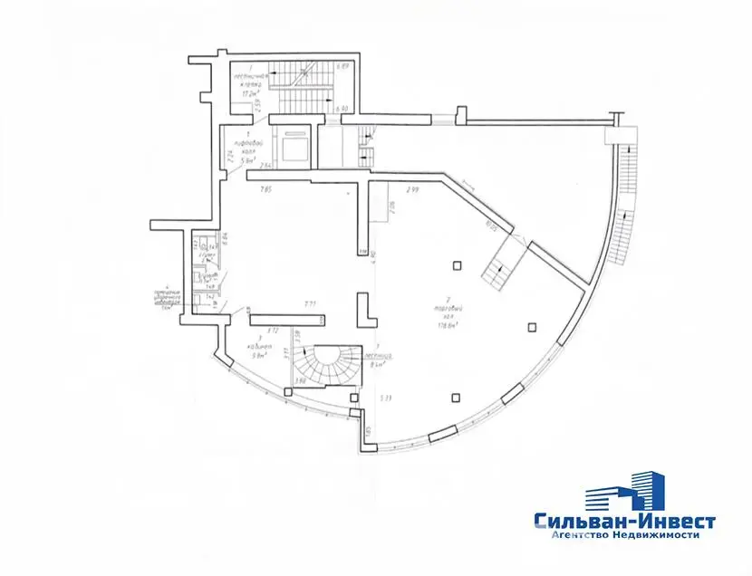 Купить офис на ул. Максима Богдановича, д. 108 в Минске, 501750USD, код 9470 - фото 17