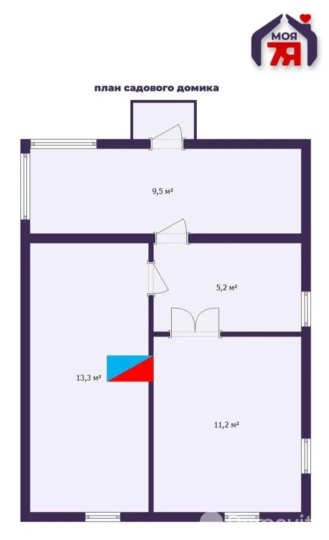 Продажа 1-этажной дачи в Аист Минская область, 7000USD, код 181431 - фото 16