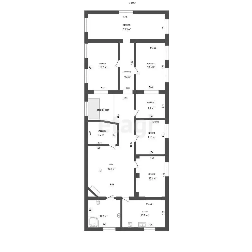 Купить офис на ул. Спортивная, д. 10 в Цнянке, 380000USD, код 8237 - фото 43