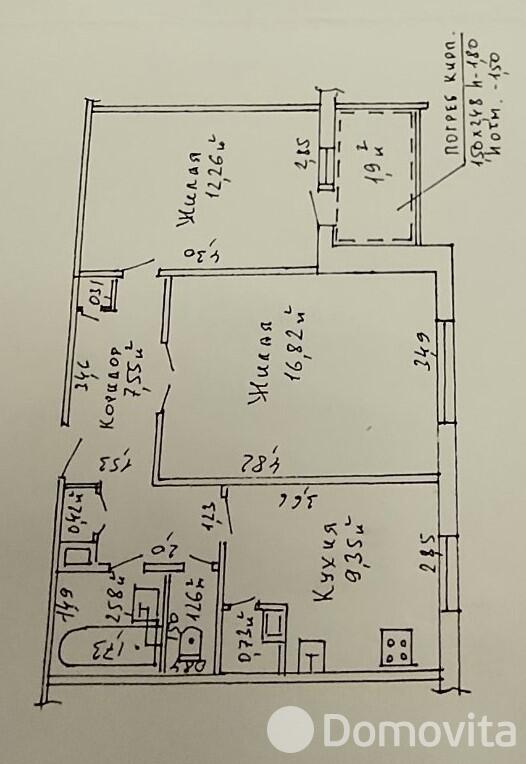 Цена продажи квартиры, Гомель, пр-д Речицкий, д. 87/2