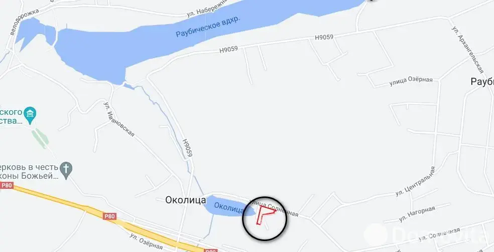 участок, Раубичи, ул. Солнечная, стоимость продажи 289 416 р.