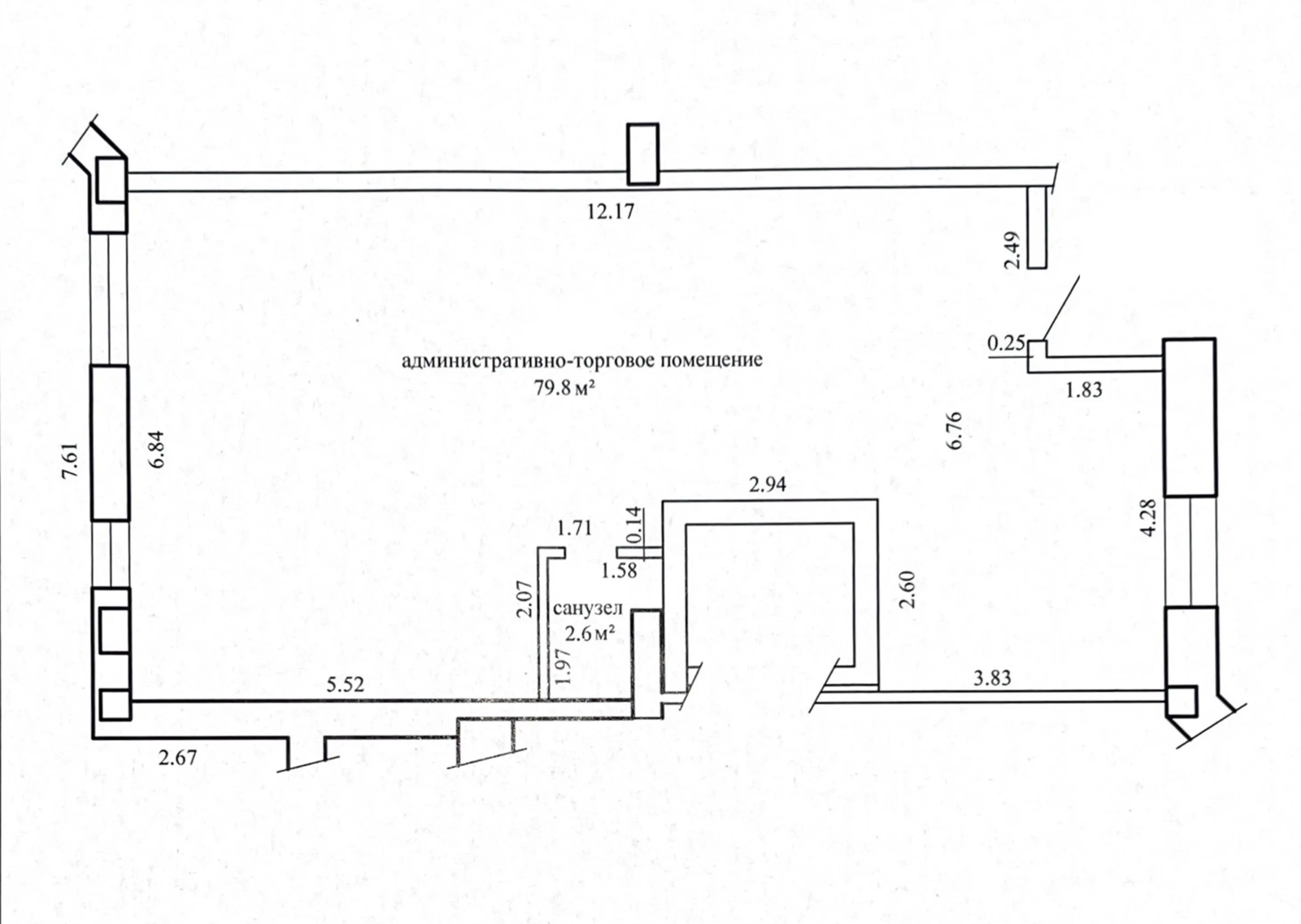 торговый объект, Минск, ул. Киселева, д. 17