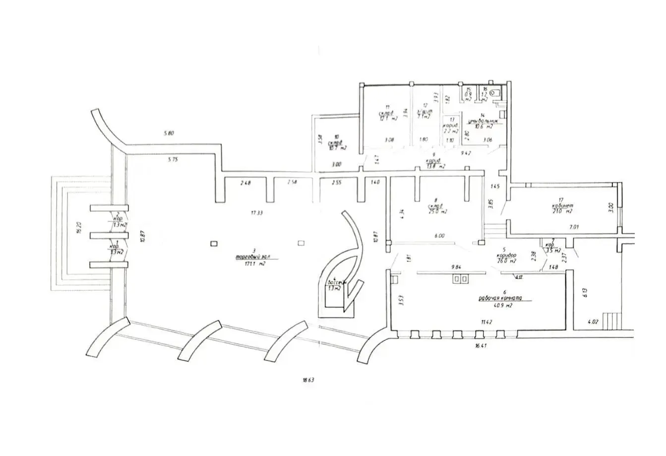 Купить торговое помещение на пр-т Пушкина, д. 41/1 в Минске, 2000000USD, код 998512 - фото 22