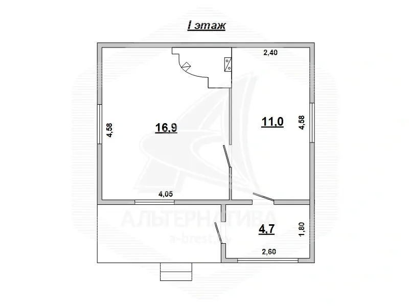 Купить 2-этажную дачу в Бресте Брестская область, 108300BYN, код 186101 - фото 14
