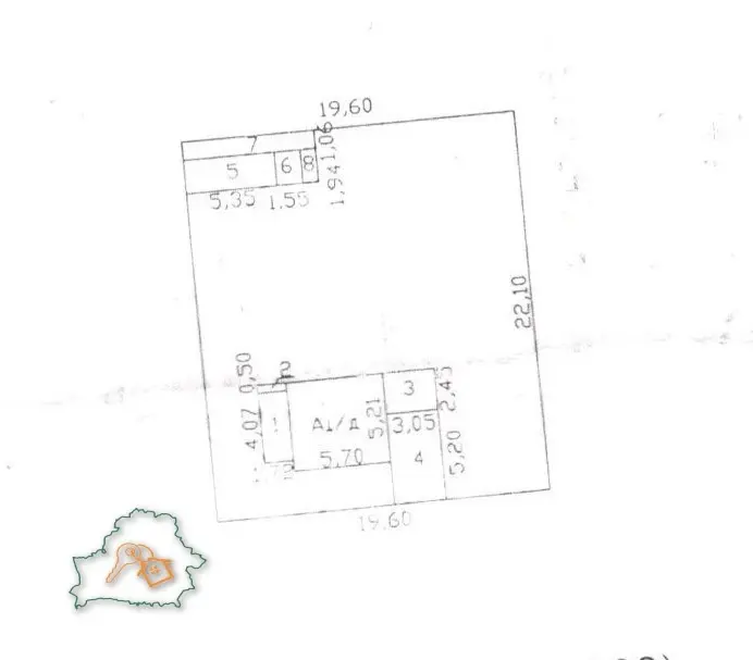 Купить 1-этажную дачу в Репка Гомельская область, 8000USD, код 183877 - фото 12