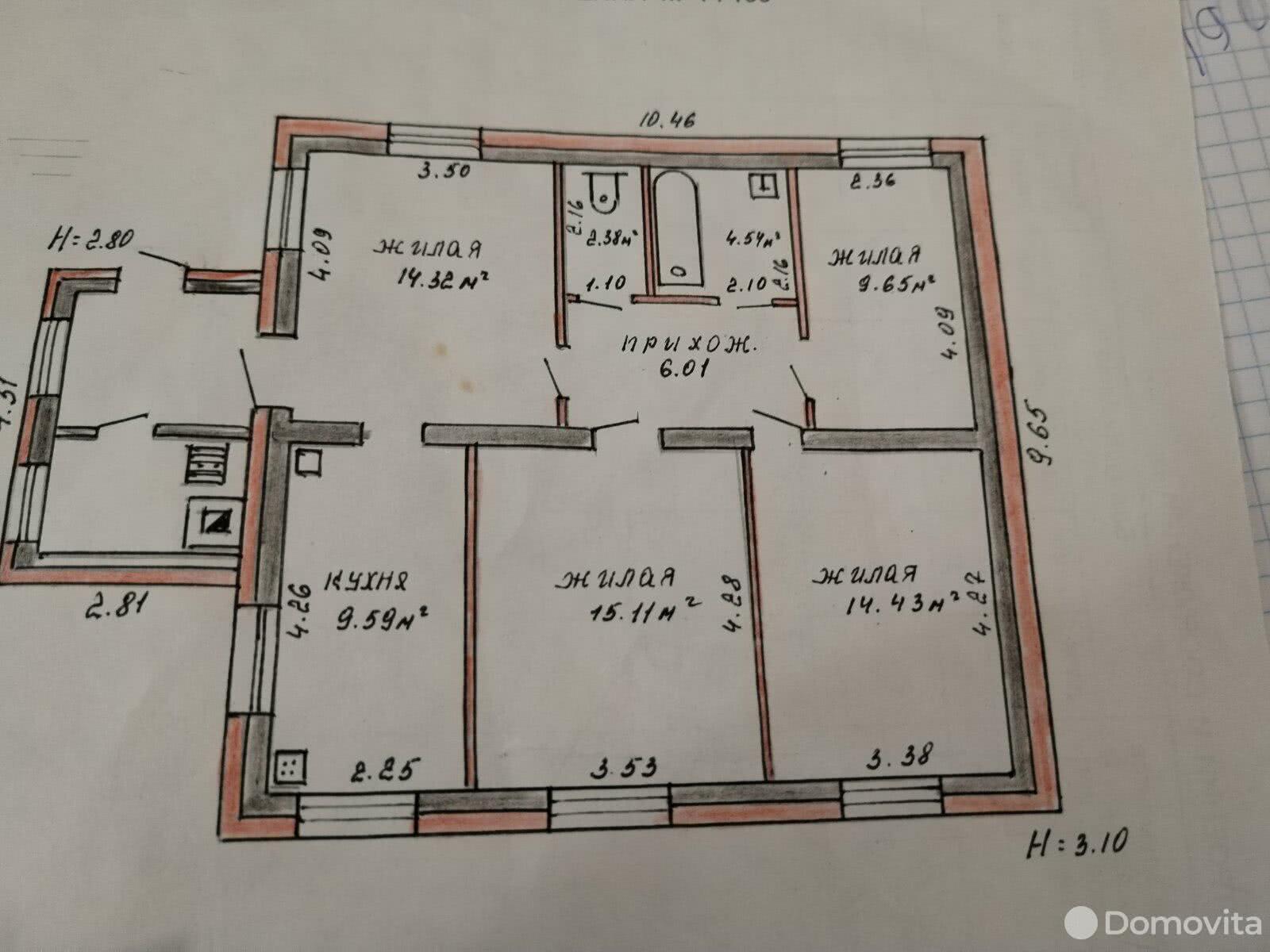 продажа коттеджа, Миоры, ул. Тихая, д. 1