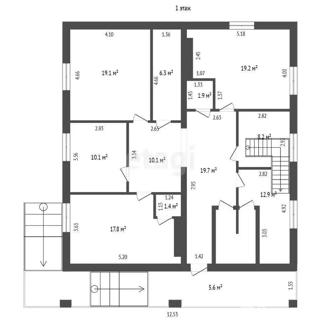 дом, Большое Стиклево, ул. Восточная