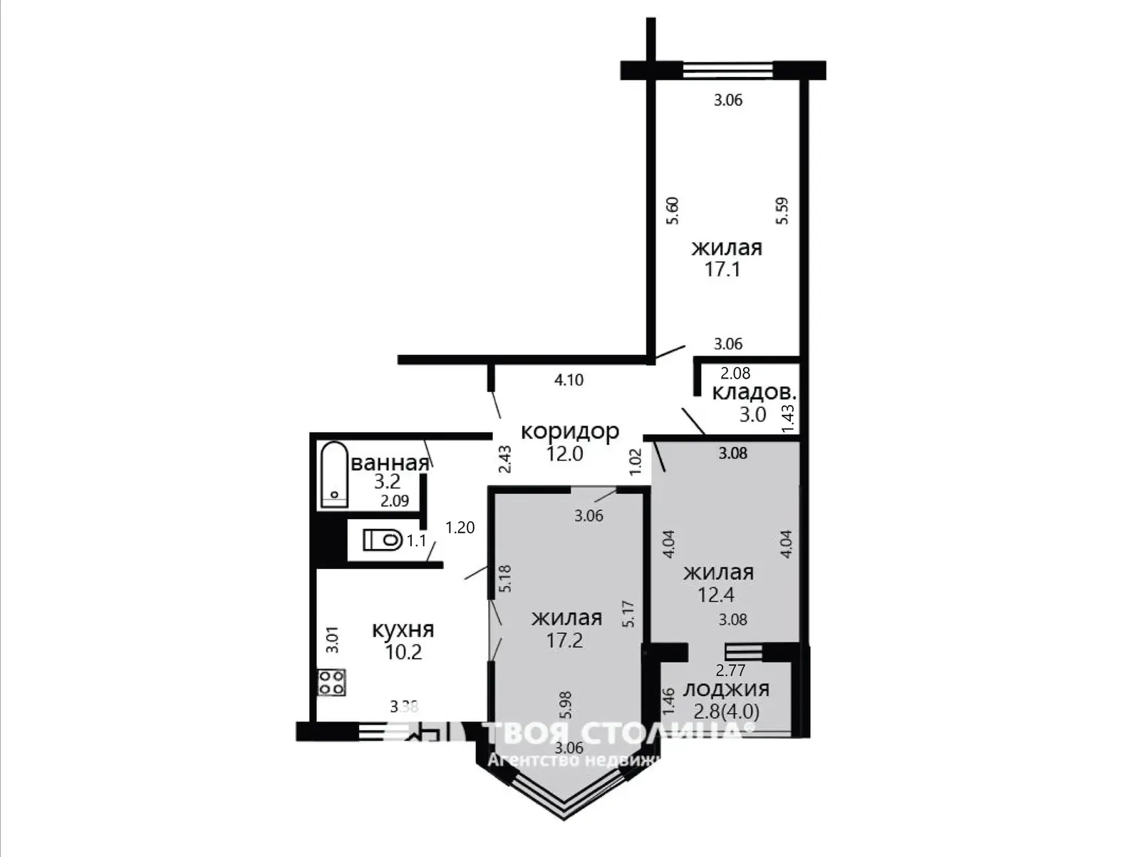 комната, Минск, ул. Рогачевская, д. 10/Б 