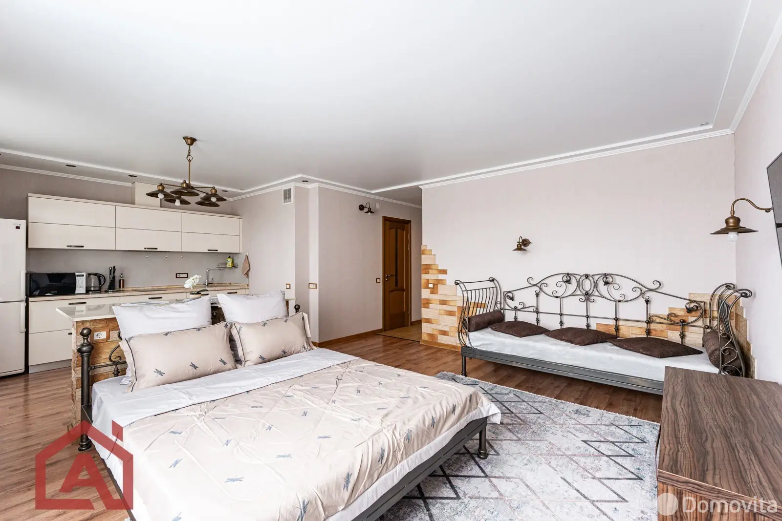 Снять 1-комнатную квартиру в Минске, ул. Мястровская, д. 8, 600USD, код 146083 - фото 1