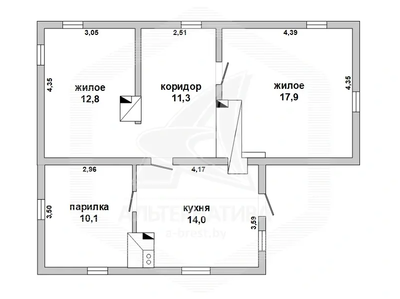 Цена продажи коттеджа, Мокраны,