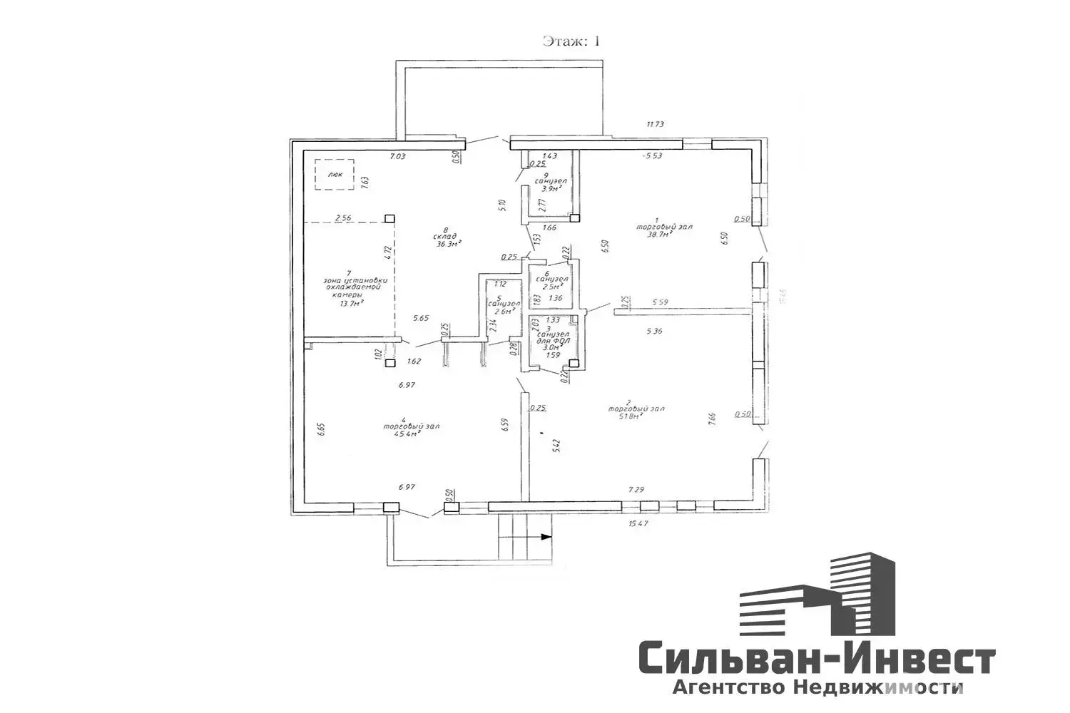 Продажа торговой точки на ул. Матусевича, д. 33/3 в Минске, 593700EUR, код 998896 - фото 14