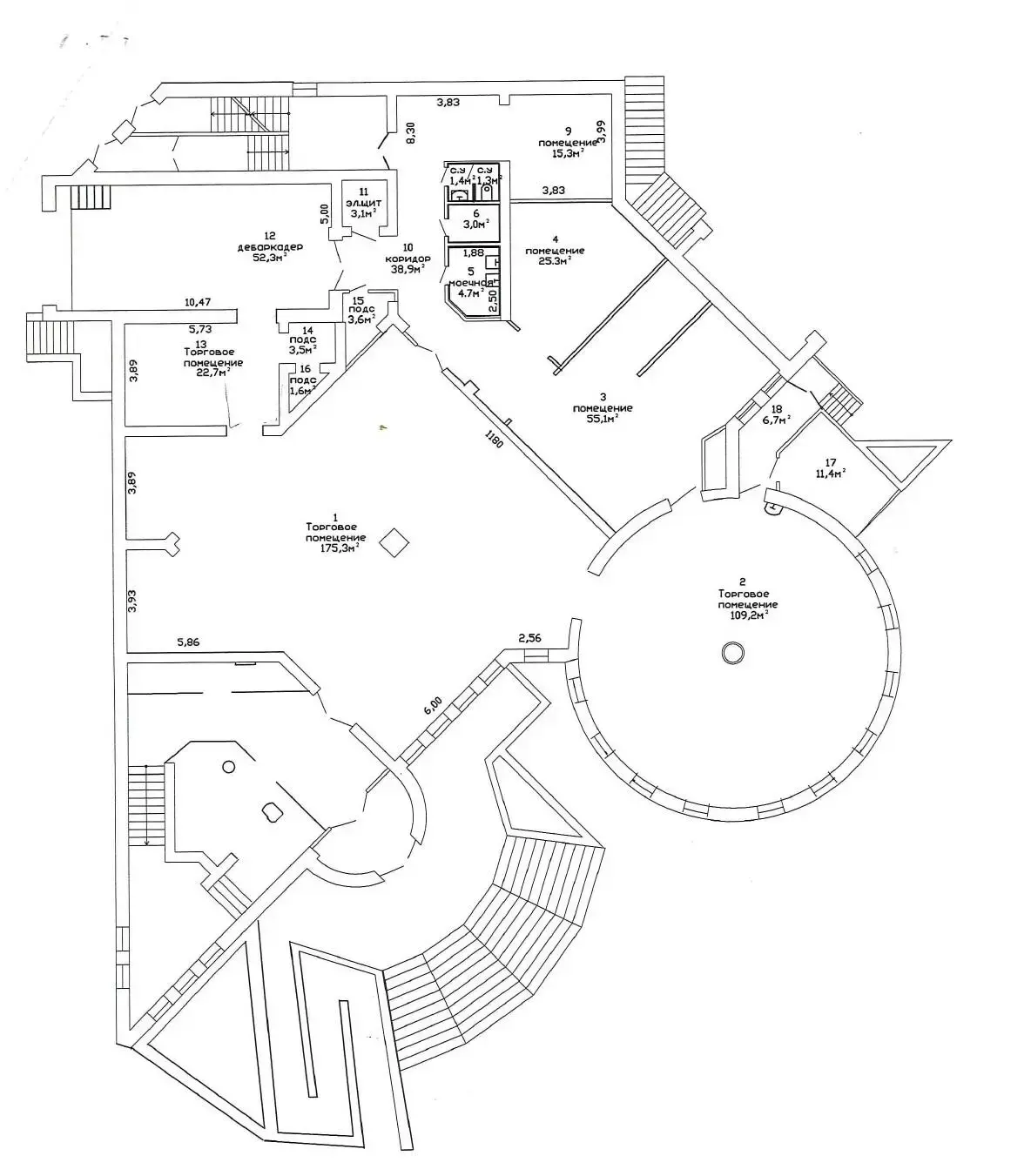 Продажа торгового помещения на пр-т Мира, д. 19/А в Жодино, 395456USD, код 998060 - фото 12