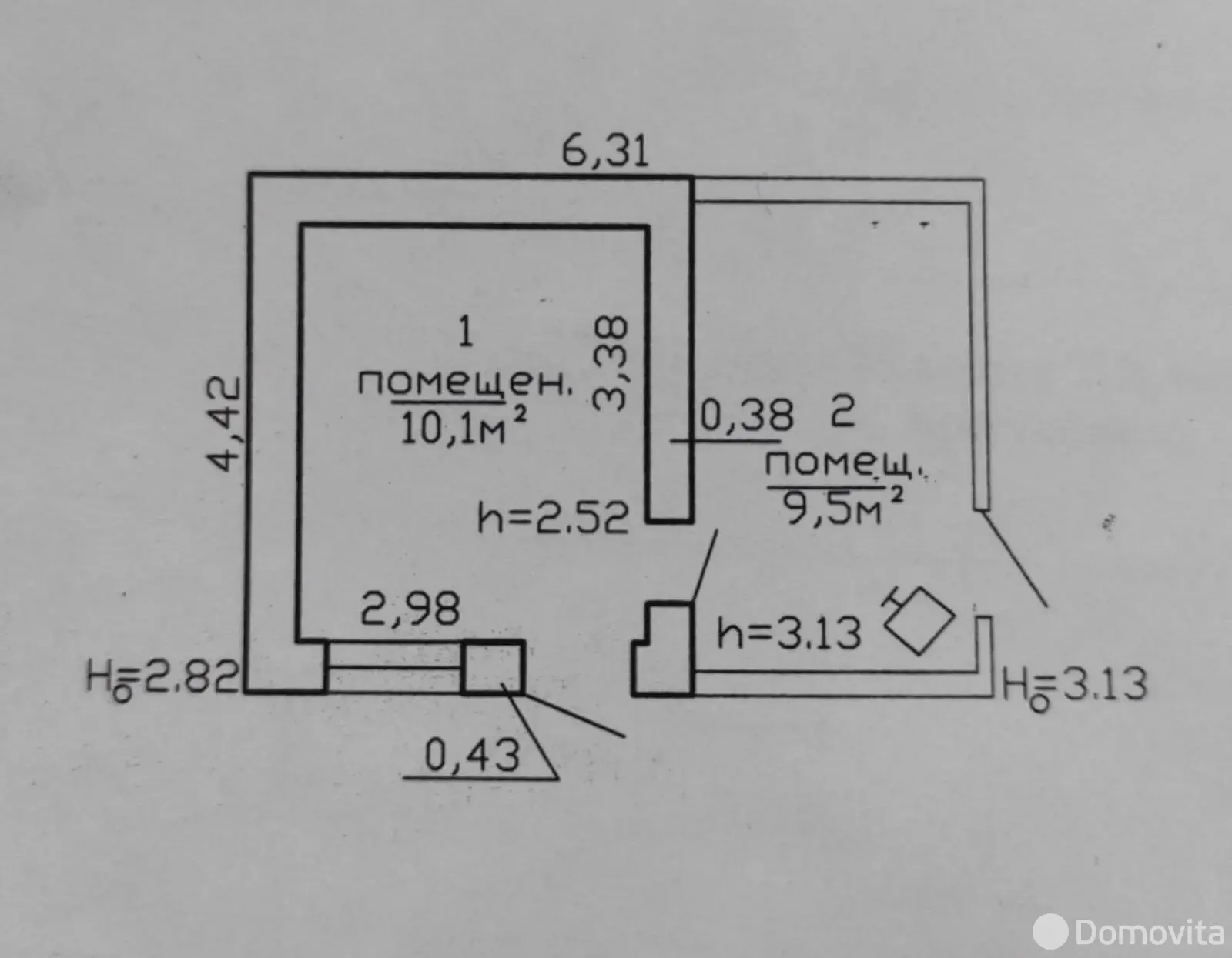 продажа объекта сферы услуг, Жодино, ул. Брестская, д. 1/В