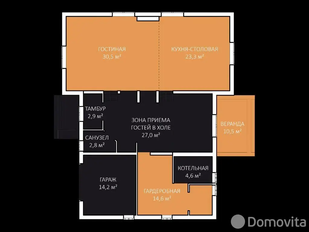 дом, Брест, ул. Старожитная, д. 10/1, стоимость продажи 843 198 р.