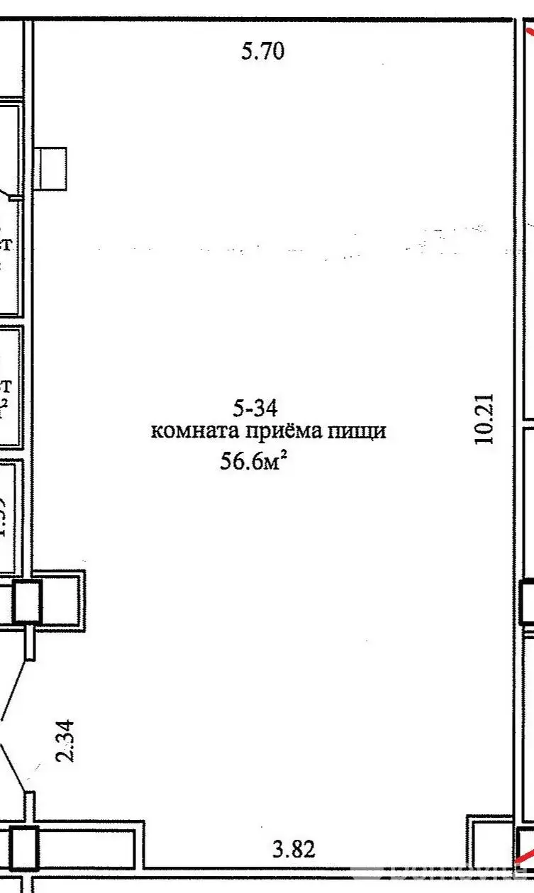 Аренда офиса на ул. Фабрициуса, д. 8/Б в Минске, 1981BYN, код 15280 - фото 2
