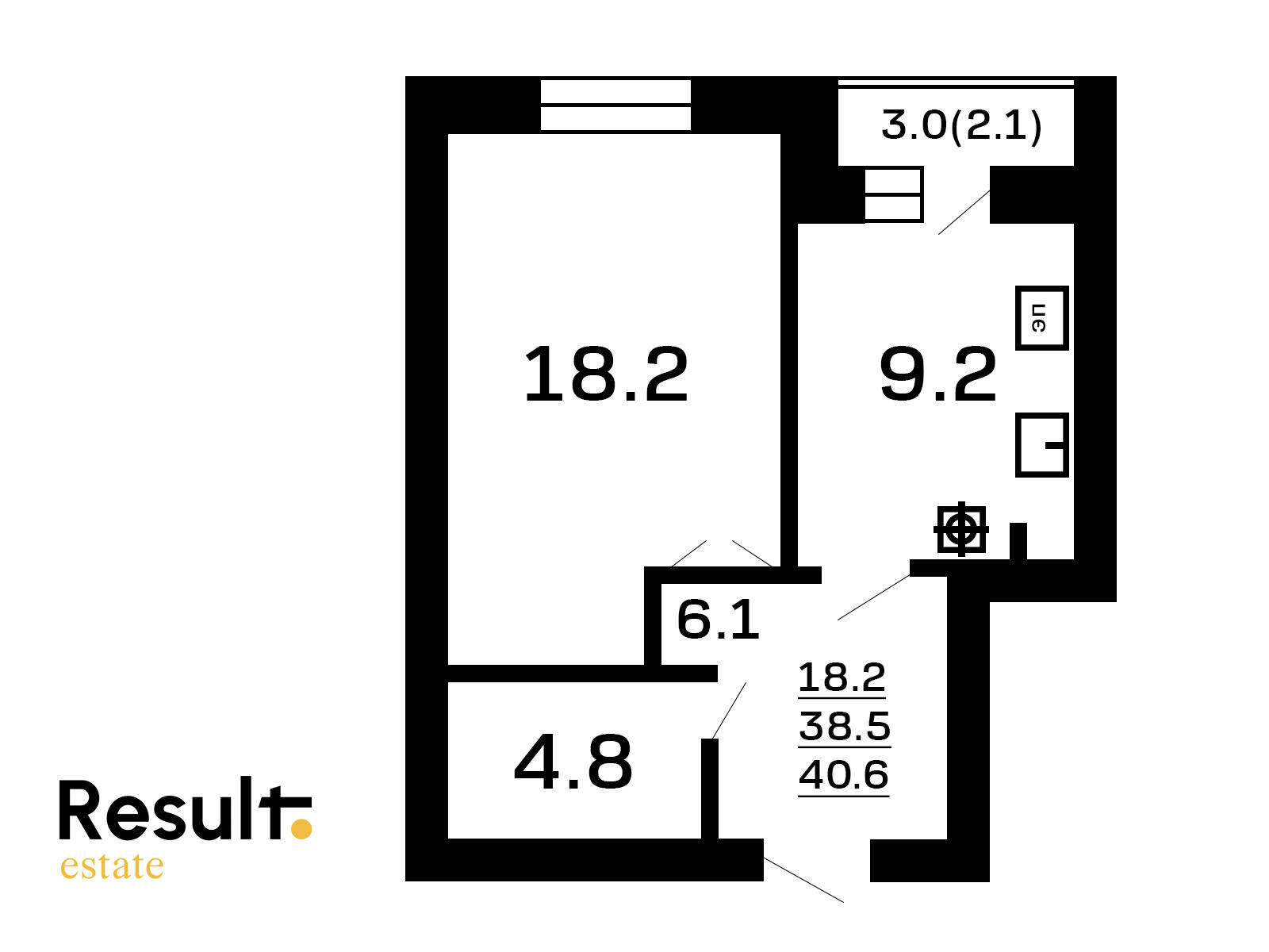 квартира, Хатежино, ул. Мира, д. 74