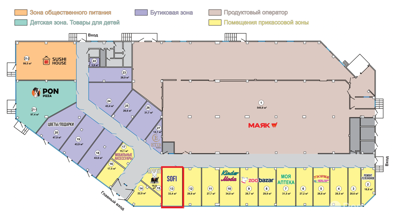 Стоимость продажи торгового объекта, Дзержинск, ул. Минская, д. 11